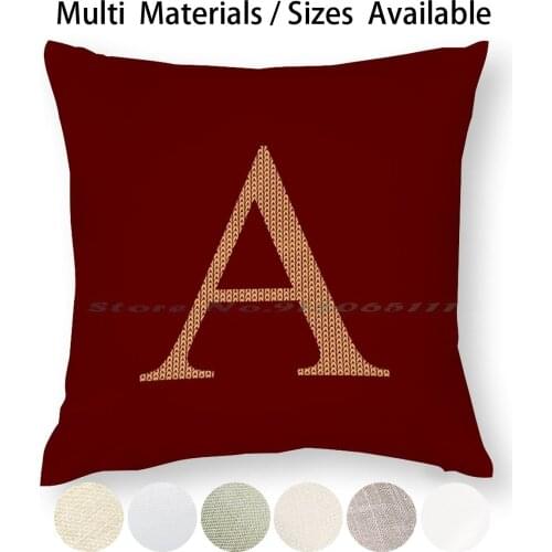 Weasley A Sweater Pillow Case Throw Pillow Cover Cotton Linen Flax Molly Weasley Mrs Weasley Ron Weasley Fred George Family