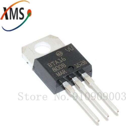 100pcs BTA16-800B TO-220 BTA16-800 TO220 BTA16 800V 16A new and original