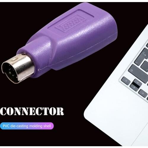 2/5pcs Ps2 Male To Usb Female Male Adapter Adaptor Converter Keyboard Mouse Mice High Quality