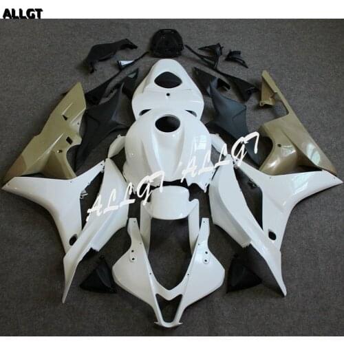 ALLGT Motorcycle Bodywork Fairing Set Unpainted Fairing Kits for Honda CBR600RR 2007 - 2008