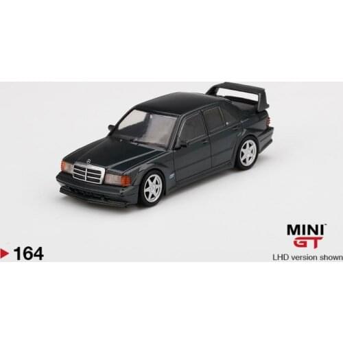 MINIGT 1/64 Benzs 190E 2.5 16 Evolution II Alloy car model collection LHD version shown