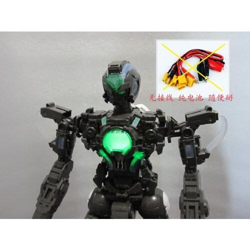Model LED Lights PG GUNDAM EXIA Solar Furnace Revolving Light Magnetron Wick Action Figure Model Toys