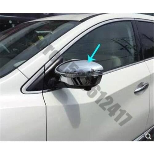 For Nissan X-Trail X Trail T32 2014-2020 ABS Chrome Rearview mirror cover Trim/Rearview mirror Decoration Car styling