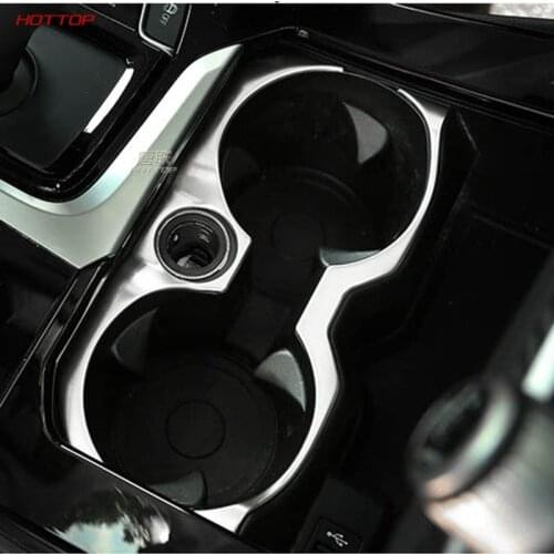 For Bmw X3 25i/28i/30i 2018 Stainless Center Front Cup Holders Cover Trim 2Pcs