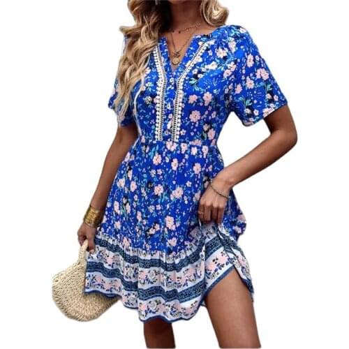 Голубые летние платья PHI PHI STAR China At AliExpress