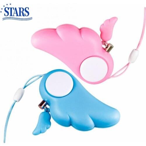 Self Defense Alarm 90dB Security Protect Alert Scream Loud Emergency Alarm Keychain Personal Safety For Women Child Elder Girl