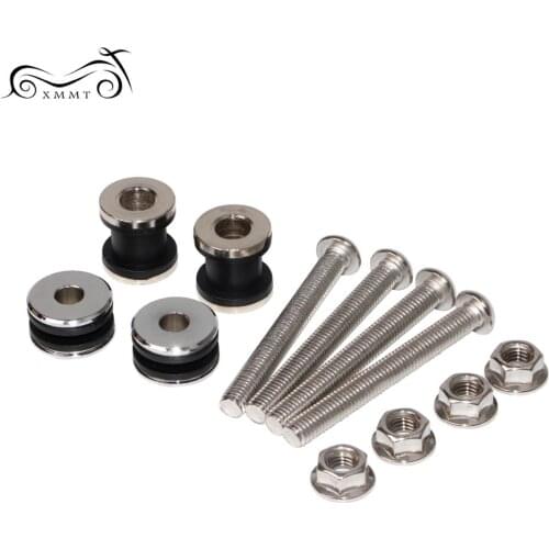 Detachable Sissy Bar Rack Backrest Docking Hardware Mounting Kit For Harley Sportster 883 Nightster Iron