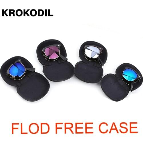 Retro Folding Sunglasses Women Men Brand Designer Rimless Mirror Sun Glasses oculos masculino Lunette De Soleil Femme De Marque