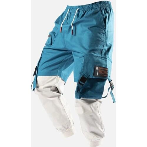 Travis scott cargo pants 2021Mens fashion sweatpants outdoor running training slacks multi-pocket jogging squats cargo pants