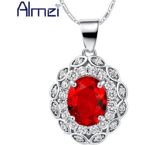 Lady Silver Jewelry Fashion Necklaces for Women 2015 Big Crystal Pendant for Wedding Girls Gift Korean Drama Flowers Bijoux T493