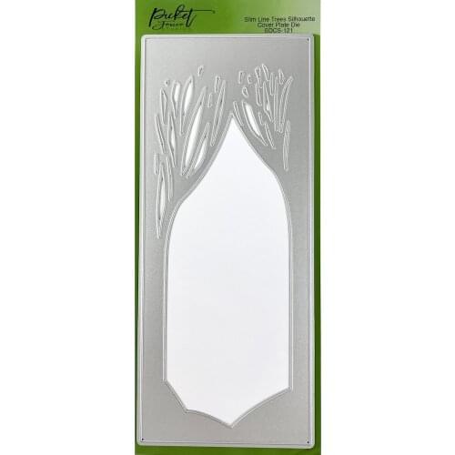 2021 AliliArts Metal Cutting Dies Slimline tree frame diy Scrapbooking Photo Album Decorative Embossing PaperCard Crafts Die