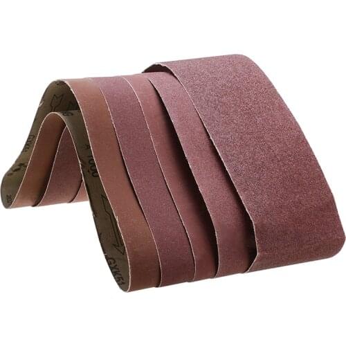 5Pcs 100x915mm Sanding Belt 80 120 240 600 1000 Mixed Grit Abrasive Sanding Belts Power Tool Accessories For Wood Grinding