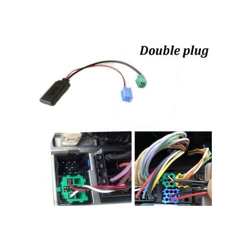 Car Bluetooth Audio Adapter Interface MINI ISO 6Pin&8Pin for Renault 2005-2011 Models Stereo CD Host