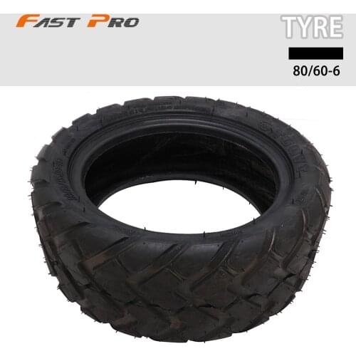 10 inch 80/60-6 Tubeless Vacuum Tyres For Wheelchair Electric Scooter Elderly Mobility Scooter Mini Quad Dirt Bike ATV Parts