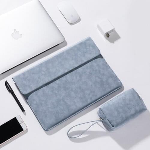 Laptop Sleeve for MacBook Pro 13 A2159 A2289 A1989 A1278 Case 2020 PU Leather Cover Carcasa funda for MacBook Pro 16 Case A2141