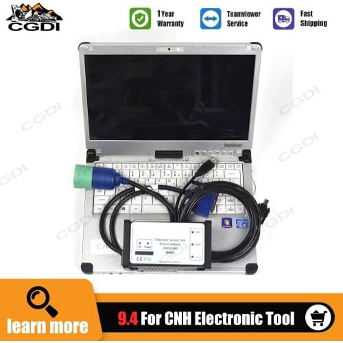 V9.4 Toughbook CF-C2 Laptop For New Holland Case Diagnostic Scanner Tool Electronic Service Tool CNH EST DPA5