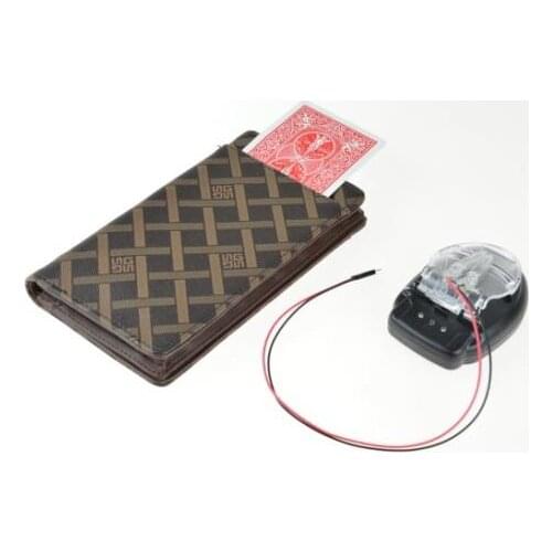 Electronic Wallet Card Exchanger (Multicolor) - Magic Trick,Accessories,Stage Magie Props,Mentalism,Close up Magia Toys Fun