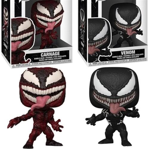 Hasbro Venom 888# Carnage 889# Avengers Marvel Super Hero Decoration Figurine Anime Action Figure Model Toy Collection