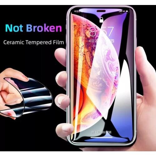 Full Curved Ceramic Screen Protector for Huawei Y5P Y6S Y6P Y7P Y8P Y8S 2020 Y9S Ceramic Tempered Film(Not Tempered Glass)
