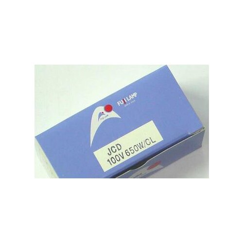 FUJI LAMP JCD 100V650WC/L bulb,100V 650W photo enlarger,JCD 100V650W/CL bulb,FUJI 100/650 JCD100V650W minilab scanner light