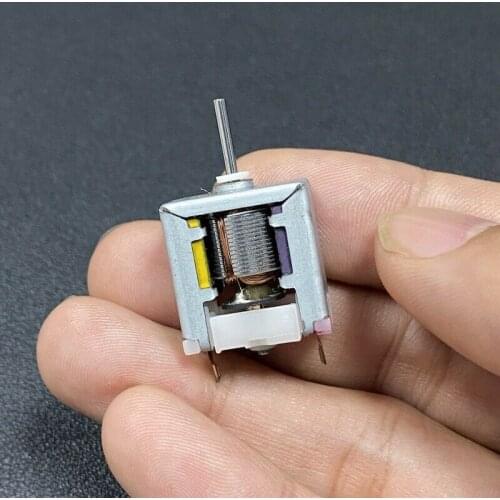 Micro 18mm Square Bare 020 carbon brush Motor DC 1.5V-6V 25500RPM High Speed Engine DIY Toy Car