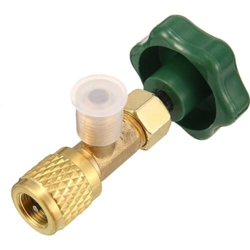 Open Valve Refrigerante Bottle Opener Car Air Conditioner Tools Refrigerant Can Opener for R12/R22 1/4 SAE