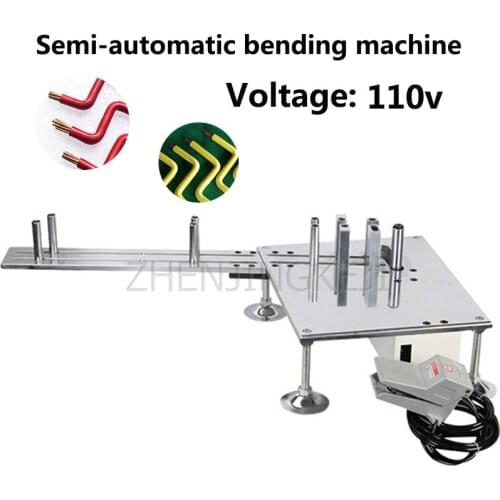 Semi-automatic Stainless Steel Pneumatic And Cable Bending Machine Small Multi Copper Complete Electronic Wiring Harness Z Type