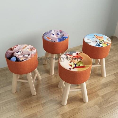 Net red stool home bedroom small sofa modern simple lazy cute bedroom solid wood dressing table makeup chair