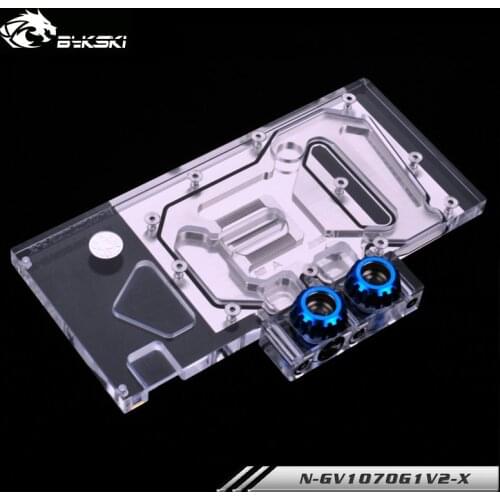 Bykski GPU Water Block For Card Gigabyte GTX1070G1 GAMING 8g ,GTX 1070Ti WINDFORCE 8G Block GPU Cooler,G1/4 ,N-GV1070G1V2-X