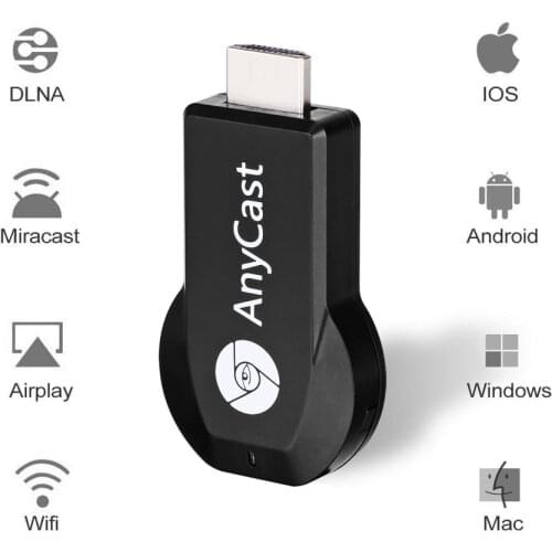 WiFi Display TV Dongle Video Streamer Chrome Cast 2 Crome Cast Cromecast 2 WeCast AnyCast M2 Plus Airplay Miracast DLNA 1080P