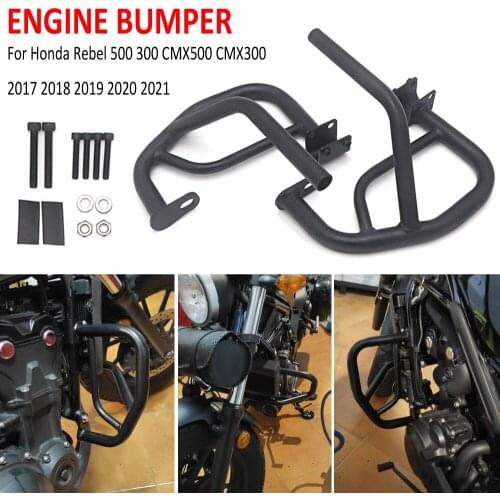 Motorcycle Engine Guard Bumper Crash Bar Body Frame Protector For Honda Rebel CMX 500 300 CMX500 CMX300 2017 2018 2019 2020 2021