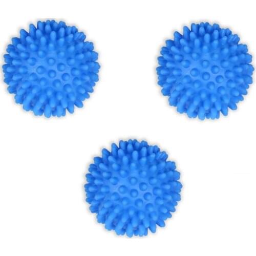 3 x No Chemicals Tumble Wash Laundry Dryer Ball Soften Fabric Cloth Faster