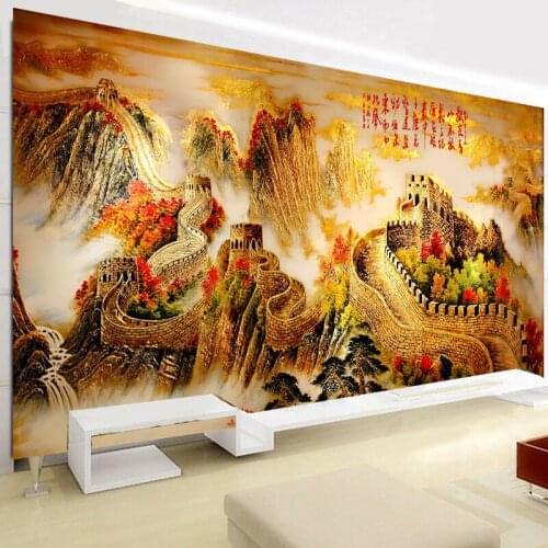 5D diy diamond painting The Great Wall full square rhinestone drill cross stitch scenery mosaic diamond embroidery landscape