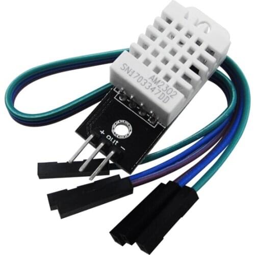 DHT22 AM2302 Digital Temperature Humidity Sensor Module For Replace SHT11 SHT15 With Dupont Cables