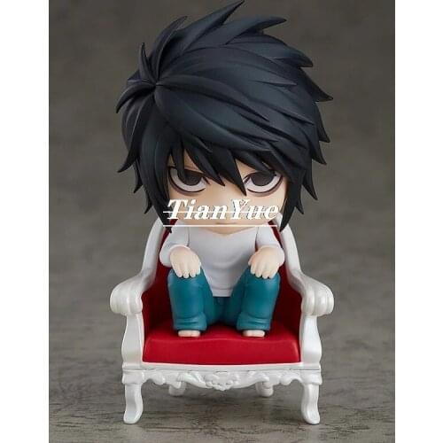 Death Note L 2.0 PVC Action Figure 1200 Anime Articulated Boxed Figure Doll Decoration 10cm