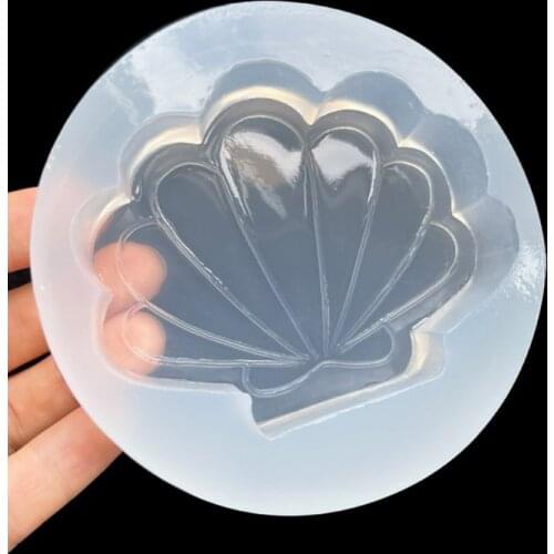 Seashell Epoxy Resin Mold Ornaments Casting Silicone Mould DIY Crafts Soap Mold