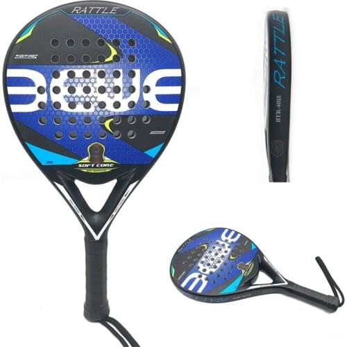 Hot Sale Super Design dDurable BTR-4018 Diamond Shape Good Balance Advanced Player Use 100% Carbon Padel Racket