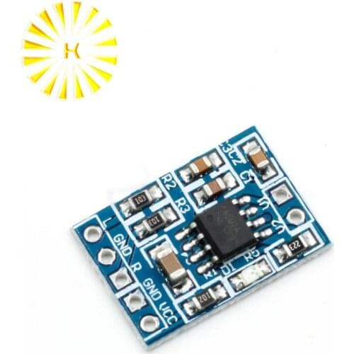 HXJ8002 Power Amplifier Board Mini Audio Voice Amplifier Module Replace PAM8403 Connector