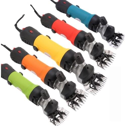 2000w 110v/220v 6 Gears Speed Electric Sheep Goat Shearing Machine Clipper Farm Shears Cutter Wool Scissor Cut 9/13 Teeth Tools