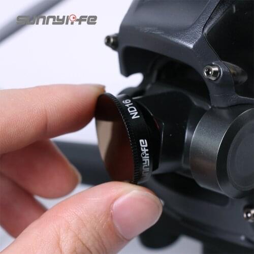 Sunnylife Drone FPV Filters Set For DJI FPV Drone Accessoriess ND CPL 4/8/16/32 CPL Camera Lens Filter Camera Accessories