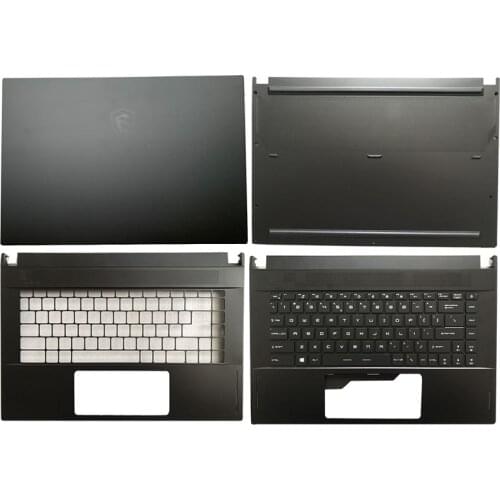 NEW Original 15.6" Laptop For MSI GS66 Stealth MS-16V1 LCD Back Cover/Front Bezel/Palmrest/Bottom Case