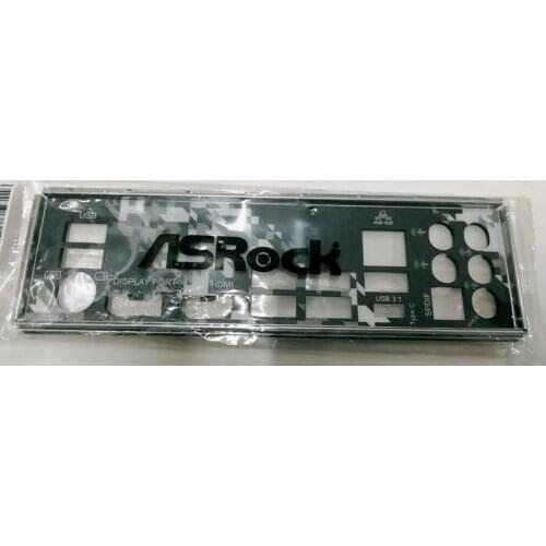 Original IO I/O Shield BackPlate Blende Bracket For B450M steel Legend