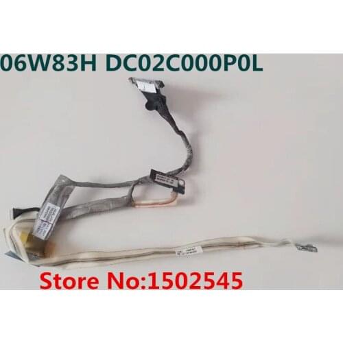 For DELL E4310 original laptop LCD cable, notebook screen cable 06W83H DC02C000P0L