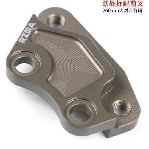 Universal Motorcycle Brake Caliper Bracket/adapter With 260mm Brake Discs For Motor Scooter Yamaha Honda