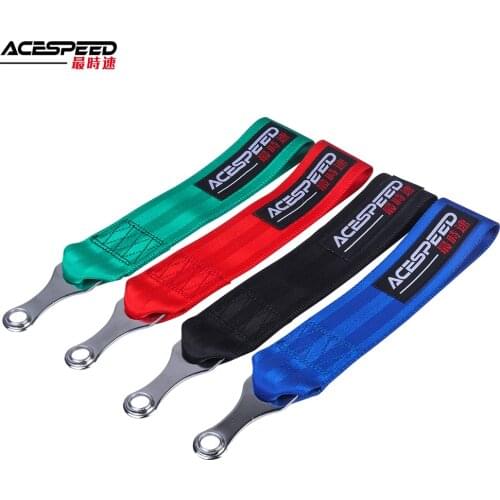 High Quality Racing Car Tow Strap Tow Ropes Hook Towing Bars Universal