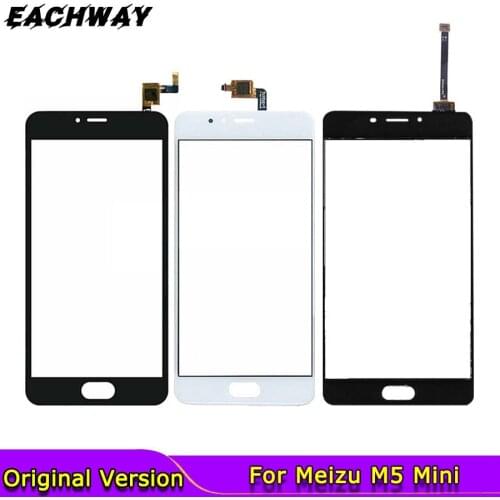 TOP Quality Outer glass panel Meizu M5s Touch Screen Digitizer For Meizu M5 M5 Mini Replacement Parts Meizu M5 Note Sensor Lens