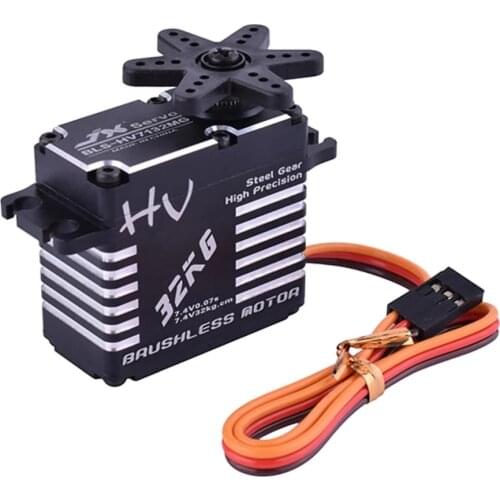 JX Servo BLS-HV7132MG 32KG 7.4V 0.07sec High Speed Precision Steel Gear CNC Digital Brushless For RC Car Robot Airplane Drone