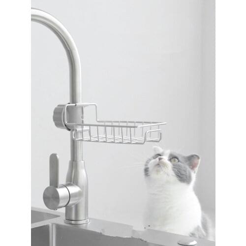 1PC Kitchen Practical Faucet Rack Detergent Sponge Storage Organizer Water Filtering Sundries Storage Shelf For Bathroom LF 237