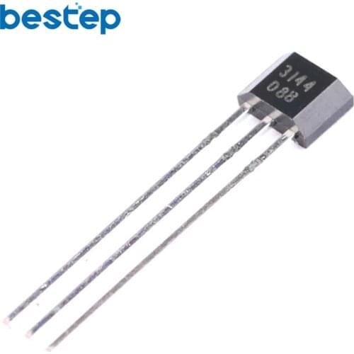 10PCS NEW A3144 A3144E OH3144E Hall Effect Sensor