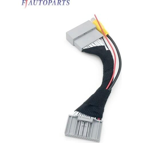 32pin Original Video Input Reverse Camera RCA Adapter Wiring Harness Cable For Honda CRV CR-V 2017 2018 2019 7inch Screen